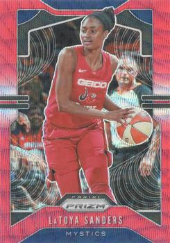 2020 Panini Prizm WNBA - Ruby Wave #39 LaToya Sanders Front