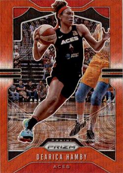2020 Panini Prizm WNBA - Ruby Wave #54 Dearica Hamby Front