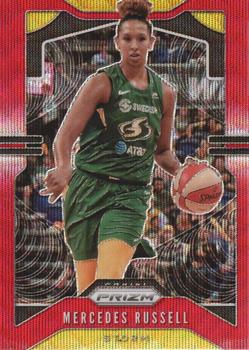 2020 Panini Prizm WNBA - Ruby Wave #75 Mercedes Russell Front