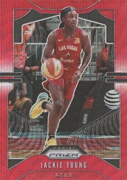 2020 Panini Prizm WNBA - Ruby Wave #76 Jackie Young Front