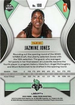 2020 Panini Prizm WNBA - Ruby Wave #100 Jazmine Jones Back