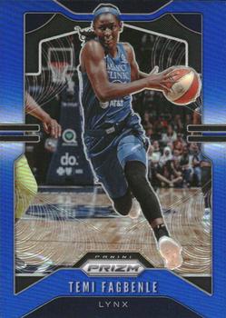 2020 Panini Prizm WNBA - Blue #28 Temi Fagbenle Front