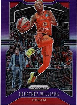 2020 Panini Prizm WNBA - Purple #24 Courtney Williams Front