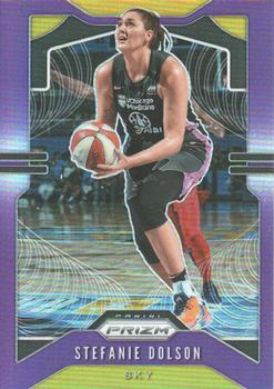 2020 Panini Prizm WNBA - Purple #43 Stefanie Dolson Front