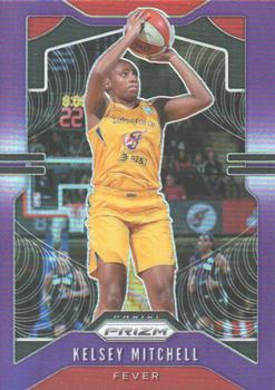 2020 Panini Prizm WNBA - Purple #87 Kelsey Mitchell Front