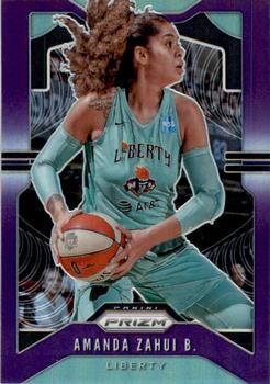 2020 Panini Prizm WNBA - Purple #88 Amanda Zahui B. Front