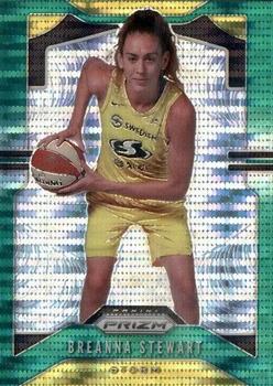 2020 Panini Prizm WNBA - Green Pulsar #70 Breanna Stewart Front