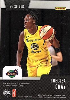 2020 Panini Prizm WNBA - Signatures #SG-CGR Chelsea Gray Back