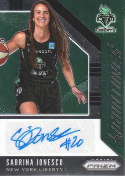 2020 Panini Prizm WNBA - Signatures #SG-SIO Sabrina Ionescu Front