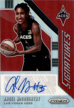 2020 Panini Prizm WNBA - Signatures Silver #SG-AMC Angel McCoughtry Front