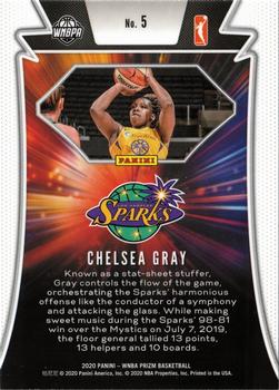 2020 Panini Prizm WNBA - Far Out #5 Chelsea Gray Back