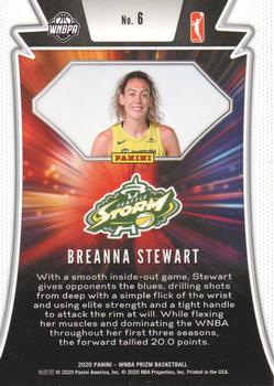 2020 Panini Prizm WNBA - Far Out #6 Breanna Stewart Back