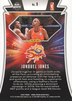 2020 Panini Prizm WNBA - Far Out #9 Jonquel Jones Back