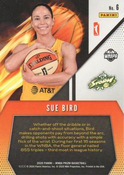 2020 Panini Prizm WNBA - Fearless #6 Sue Bird Back