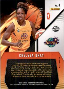 2020 Panini Prizm WNBA - Fearless Mojo #4 Chelsea Gray Back