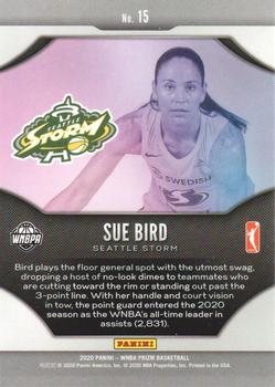 2020 Panini Prizm WNBA - Fireworks #15 Sue Bird Back