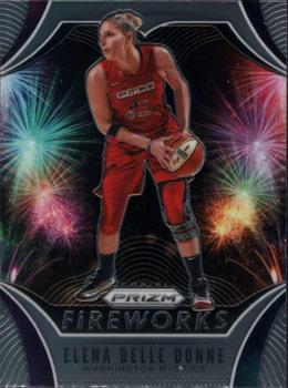 2020 Panini Prizm WNBA - Fireworks #20 Elena Delle Donne Front