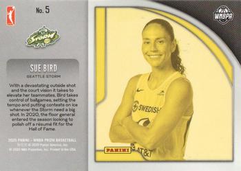 2020 Panini Prizm WNBA - Get Hyped #5 Sue Bird Back