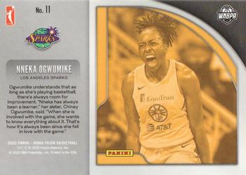 2020 Panini Prizm WNBA - Get Hyped #11 Nneka Ogwumike Back