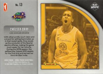 2020 Panini Prizm WNBA - Get Hyped #13 Chelsea Gray Back