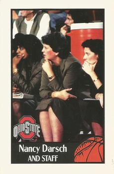 1995-96 Ohio State Basketball Women #NNO Nancy Darsch Front