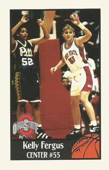 1995-96 Ohio State Basketball Women #NNO Kelly Fergus Front