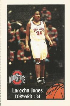 1995-96 Ohio State Basketball Women #NNO Larecha Jones Front