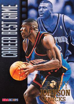 1996-97 Hoops #334 Larry Johnson Front