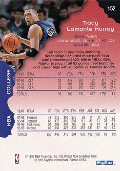1996-97 Hoops #152 Tracy Murray Back