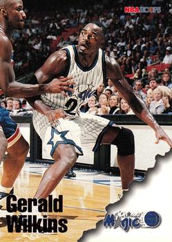 1996-97 Hoops #229 Gerald Wilkins Front