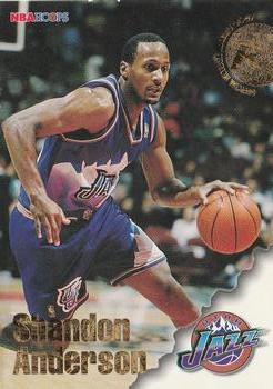 1996-97 Hoops #280 Shandon Anderson Front