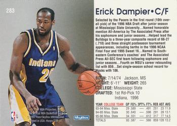 1996-97 Hoops #283 Erick Dampier Back