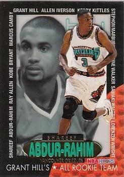1996-97 Hoops - Grant's All-Rookies #1 Shareef Abdur-Rahim Front