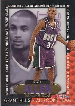 1996-97 Hoops - Grant's All-Rookies #2 Ray Allen Front
