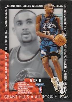 1996-97 Hoops - Grant's All-Rookies #5 Grant Hill Back