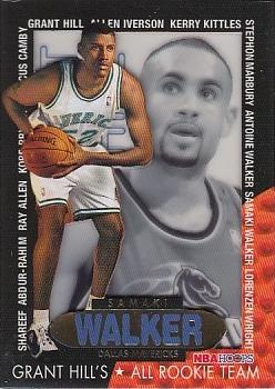 1996-97 Hoops - Grant's All-Rookies #10 Samaki Walker Front