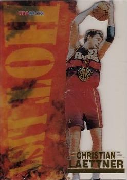 1996-97 Hoops - Hot List #10 Christian Laettner Front