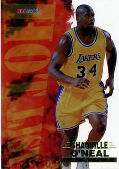 1996-97 Hoops - Hot List #15 Shaquille O'Neal Front