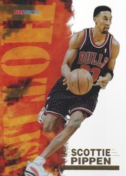 1996-97 Hoops - Hot List #16 Scottie Pippen Front