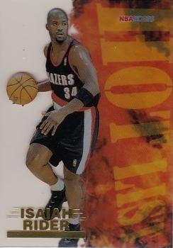 1996-97 Hoops - Hot List #18 Isaiah Rider Front