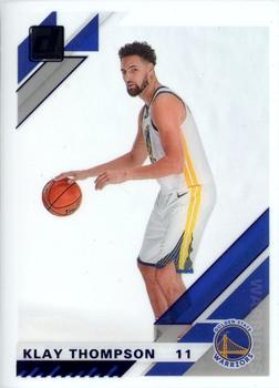 2019-20 Clearly Donruss - Purple #14 Klay Thompson Front