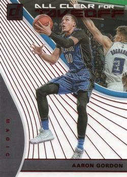 2019-20 Clearly Donruss - All Clear For Takeoff Red #6 Aaron Gordon Front