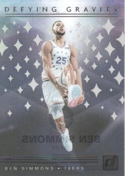2019-20 Clearly Donruss - Defying Gravity #9 Ben Simmons Front