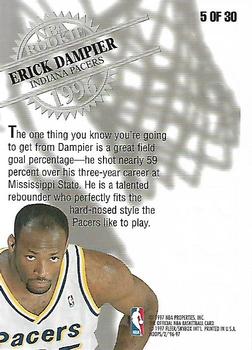 1996-97 Hoops - Rookies #5 Erick Dampier Back