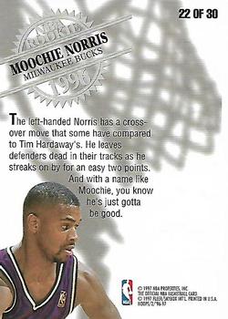 1996-97 Hoops - Rookies #22 Moochie Norris Back