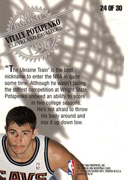 1996-97 Hoops - Rookies #24 Vitaly Potapenko Back
