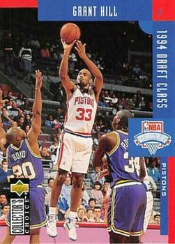 1994-95 Collector's Choice Spanish II #190 Grant Hill Front