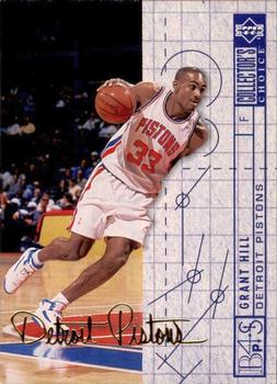 1994-95 Collector's Choice Spanish II - Gold Signature #160 Grant Hill Front