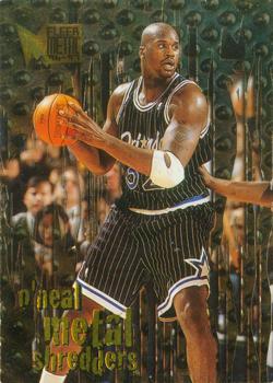 1996-97 Metal #143 Shaquille O'Neal Front