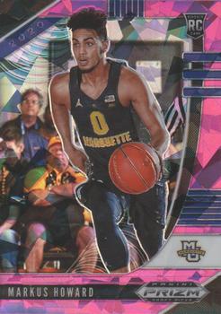 2020 Panini Prizm Draft Picks Collegiate - Pink Ice #80 Markus Howard Front